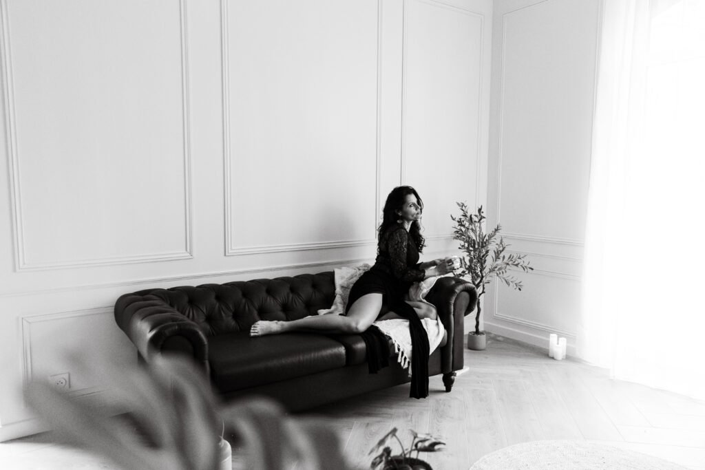 shooting portrait boudoir sur marquefave dans mon studio