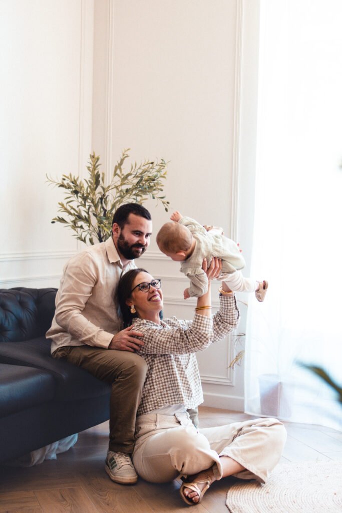 shooting famille au studio sur marquefave